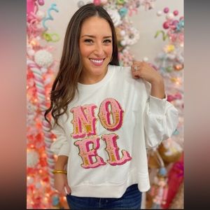 NWOT Christmas Noel Sweatshirt